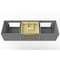 Castello Usa Alpine 60" Wall Mounted Gray Vanity Base with Gold Handles CB-MC-60G-GLD-VBO - alternate 5
